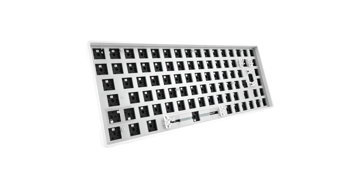 Sharkoon SKILLER SGK50 S3 Barebone, Gaming-Tastatur(weiß)