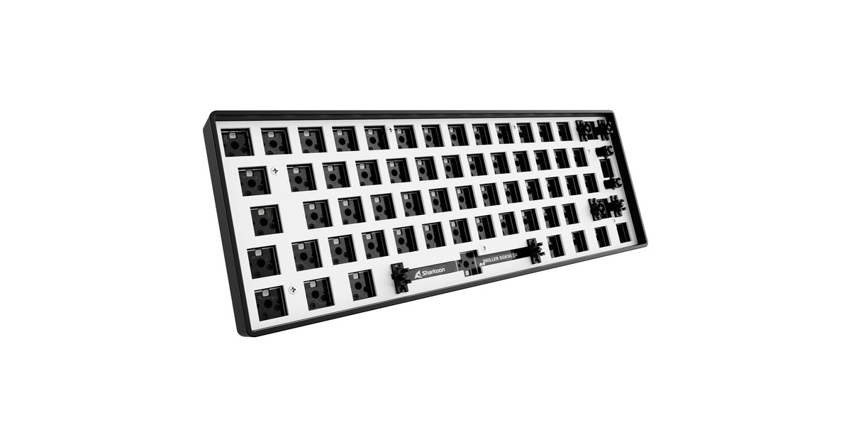 Sharkoon SKILLER SGK50 S4 Barebone, Gaming-Tastatur(schwarz, ISO-Layout)
