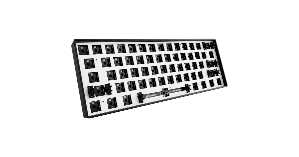 Sharkoon SKILLER SGK50 S4 Barebone, Gaming-Tastatur(schwarz, ANSI-Layout)