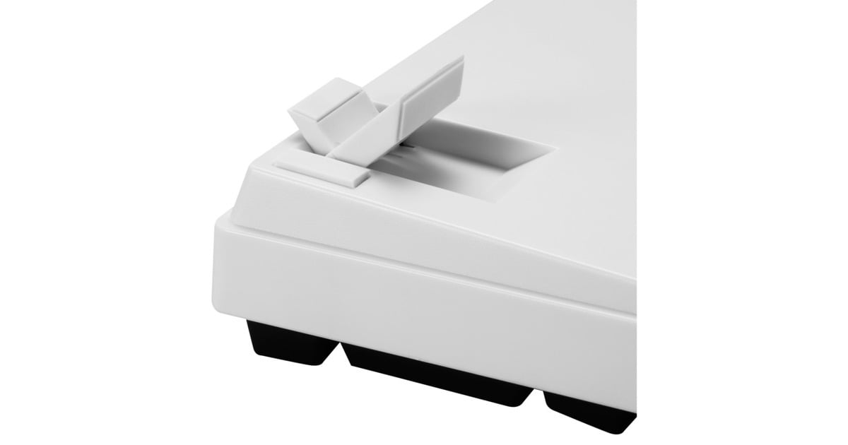 Sharkoon SKILLER SGK50 S4, Gaming-Tastatur(weiß/schwarz, US-Layout, Kailh Red)