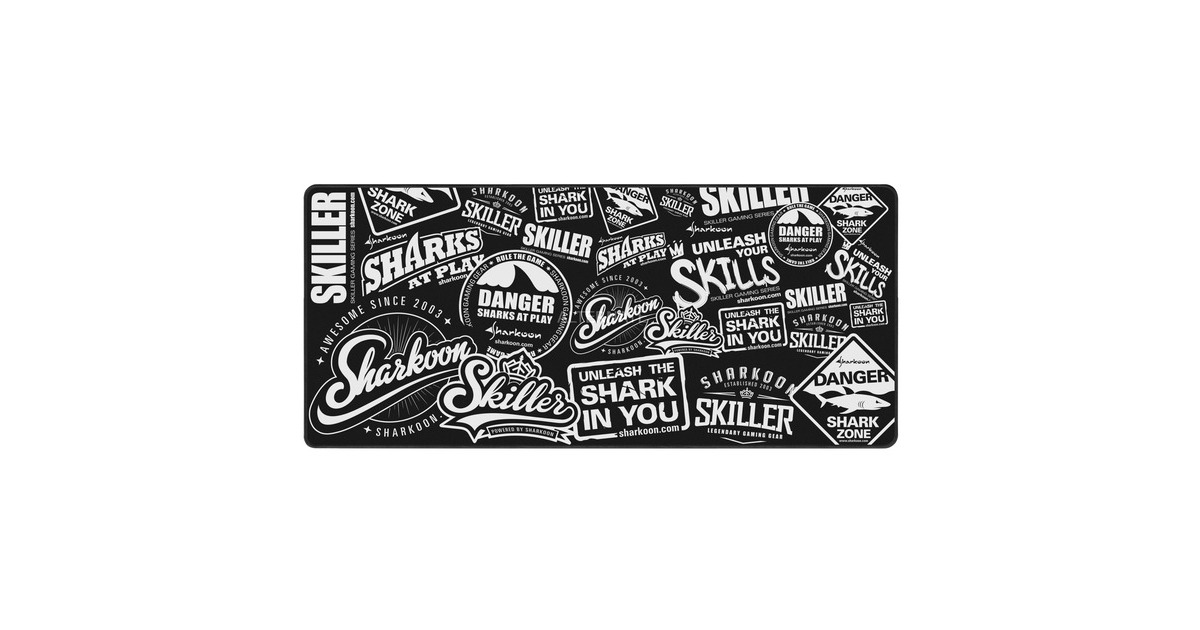 Sharkoon SKILLER SGP2 XXL, Gaming-Mauspad(schwarz/weiß)