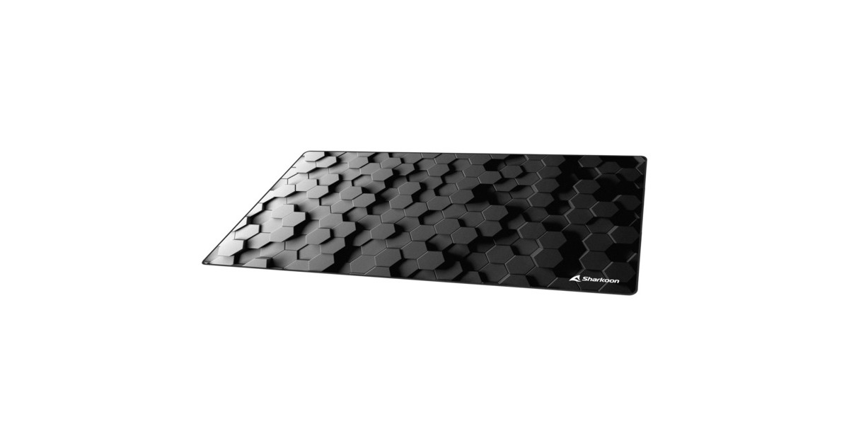 Sharkoon SKILLER SGP30 Big Hex, Gaming-Mauspad(hellgrau/dunkelgrau)