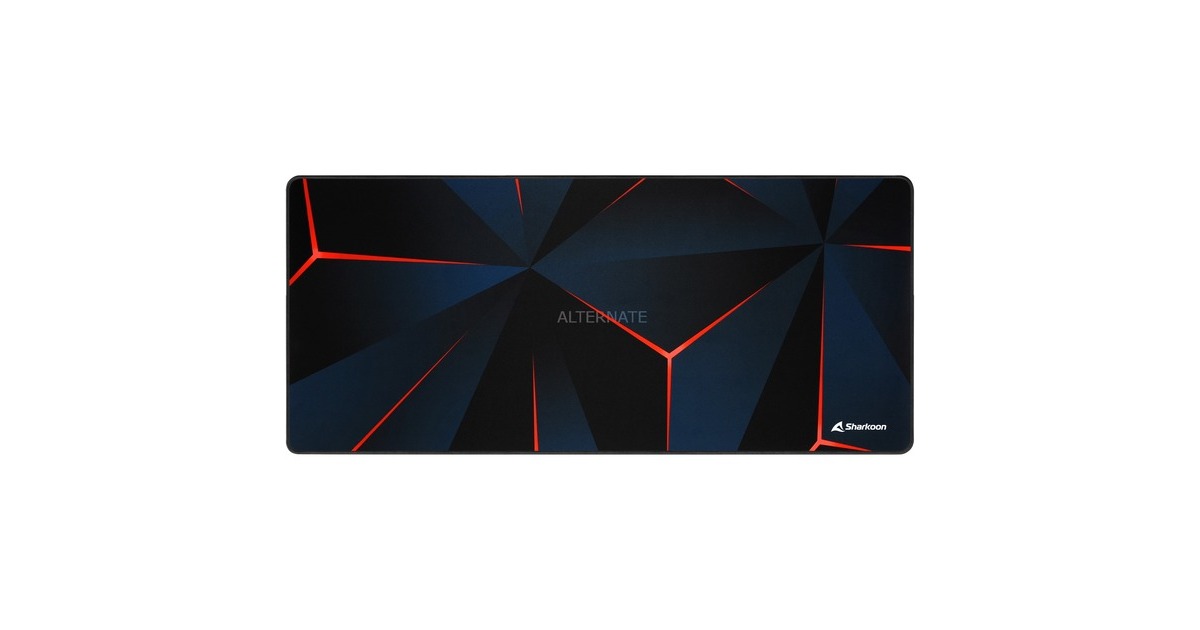 Sharkoon SKILLER SGP30 XXL Arrow, Gaming-Mauspad(dunkelblau/rot)