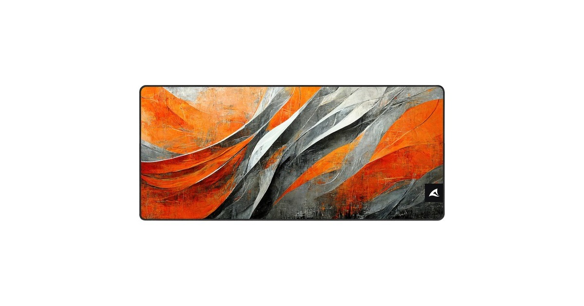 Sharkoon SKILLER SGP30 XXL D6, Gaming-Mauspad(orange/grau)