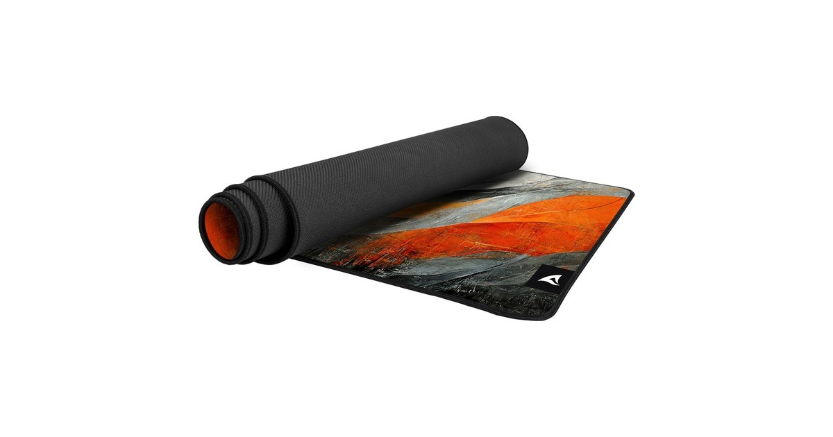 Sharkoon SKILLER SGP30 XXL D6, Gaming-Mauspad(orange/grau)
