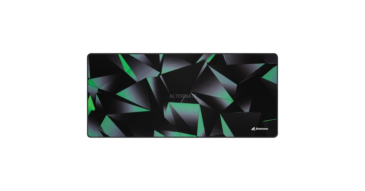 Sharkoon SKILLER SGP30 XXL Stealth, Gaming-Mauspad(schwarz/hellgrün)