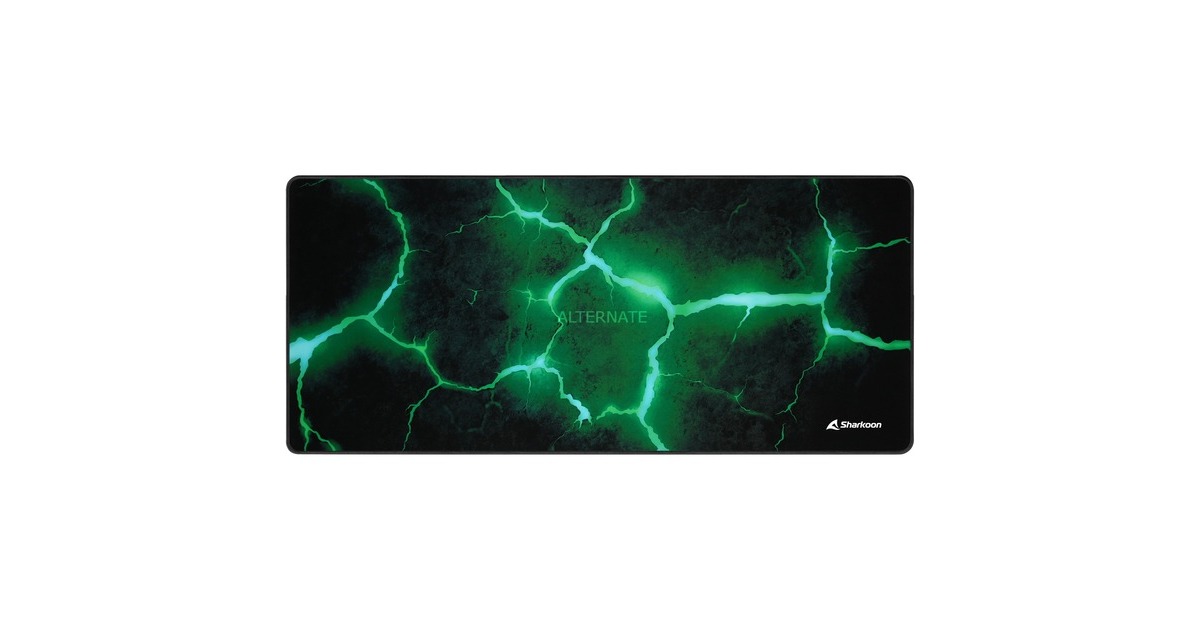 Sharkoon SKILLER SGP30 XXL Stone, Gaming-Mauspad(schwarz/grün)