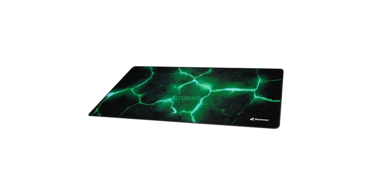 Sharkoon SKILLER SGP30 XXL Stone, Gaming-Mauspad(schwarz/grün)
