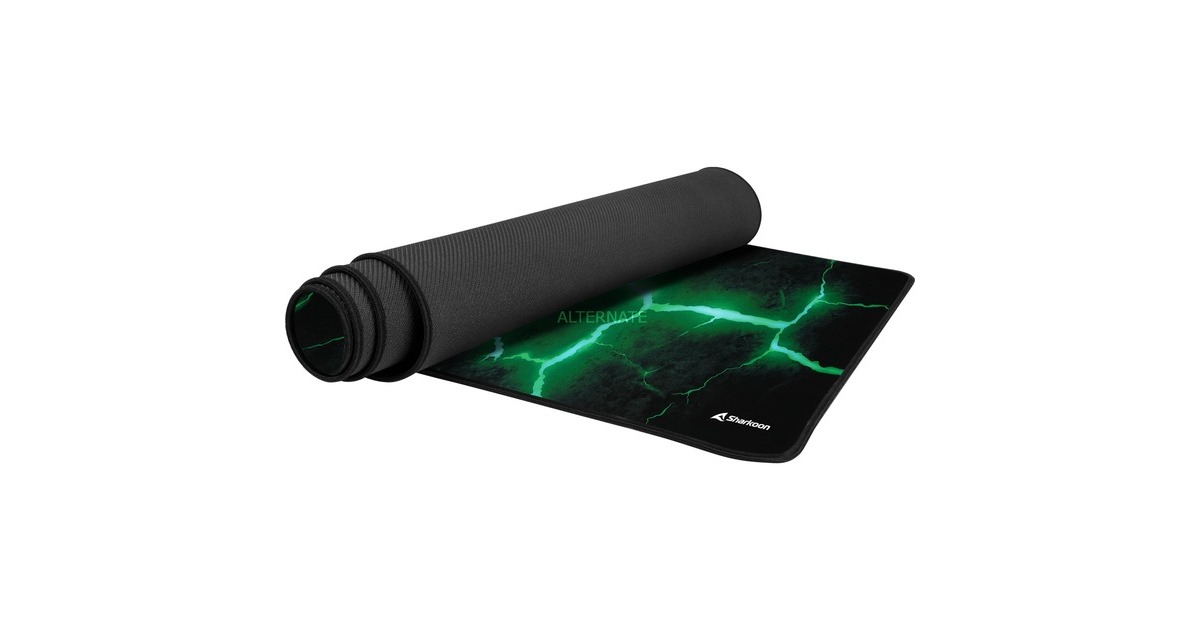 Sharkoon SKILLER SGP30 XXL Stone, Gaming-Mauspad(schwarz/grün)