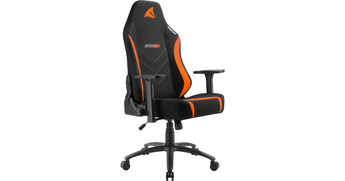 Sharkoon SKILLER SGS20 Fabric, Gaming-Stuhl(schwarz/orange)