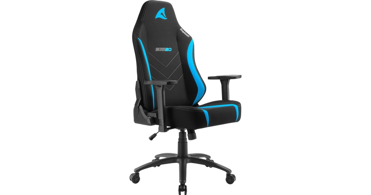 Sharkoon SKILLER SGS20 Fabric, Gaming-Stuhl(schwarz/blau)
