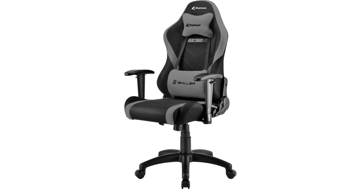 Sharkoon SKILLER SGS2 Jr., Gaming-Stuhl(schwarz/grau, Outlet)