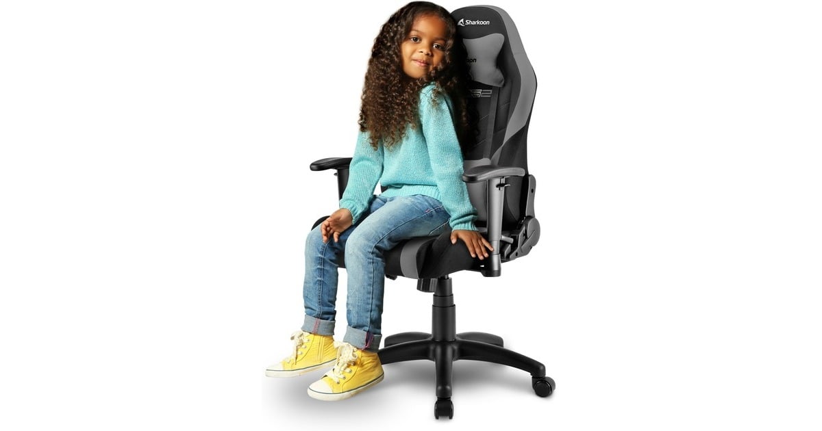 Sharkoon SKILLER SGS2 Jr., Gaming-Stuhl(schwarz/grau, Outlet)