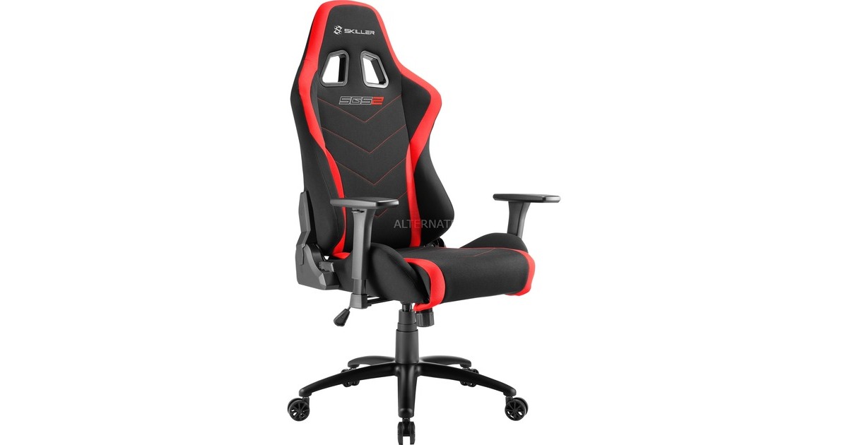 Sharkoon SKILLER SGS2, Gaming-Stuhl(schwarz/rot)