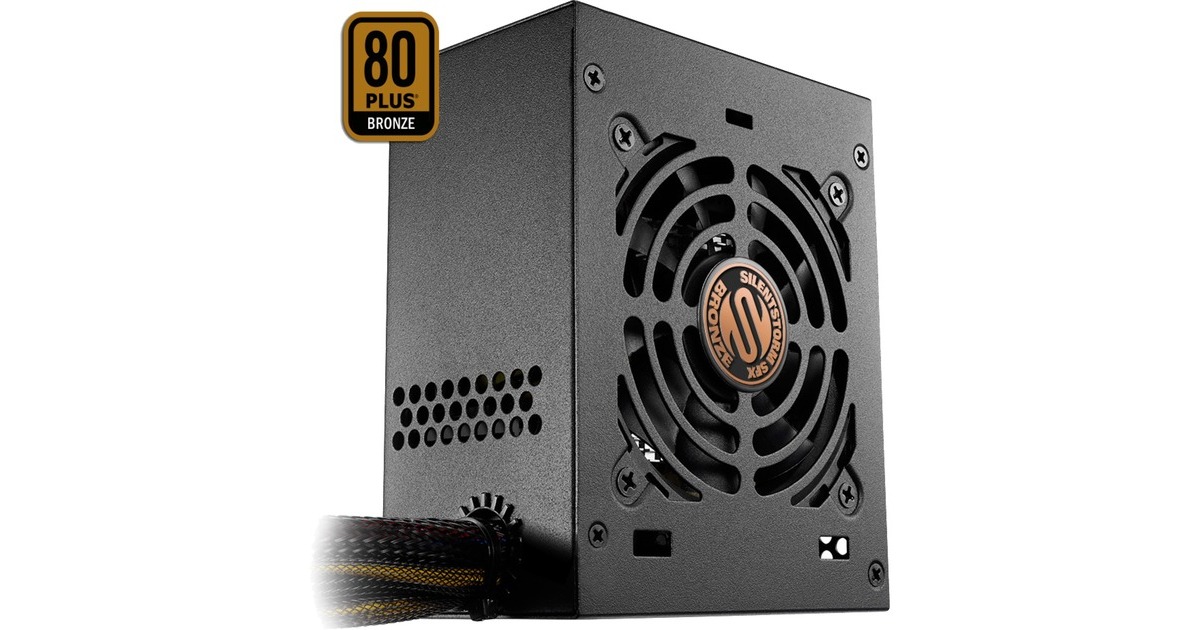 Sharkoon SilentStorm SFX Bronze 450W, PC-Netzteil(schwarz, 2x PCIe, 450 Watt)