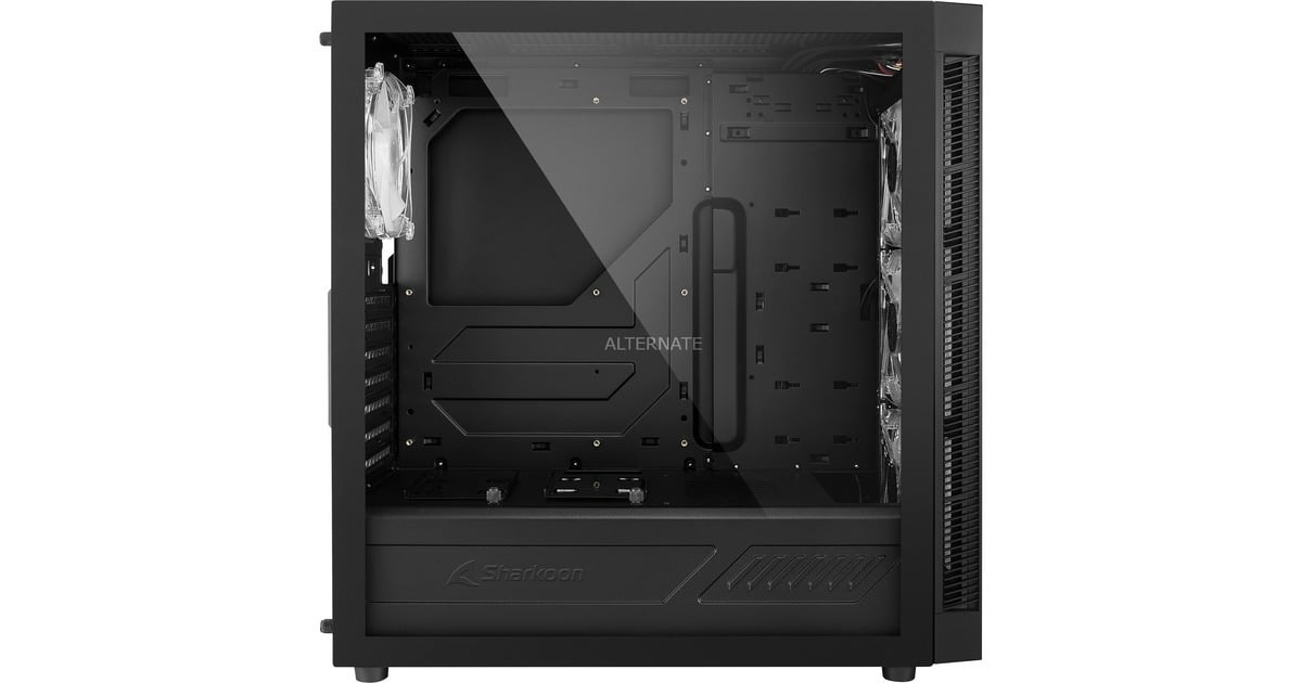 Sharkoon TG5 PRO RGB, Tower-Gehäuse(schwarz, Outlet)