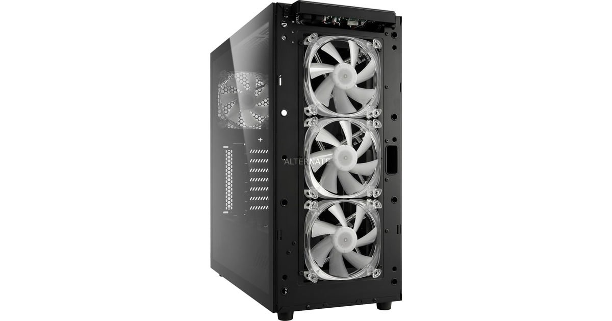 Sharkoon TG5 PRO RGB, Tower-Gehäuse(schwarz, Outlet)