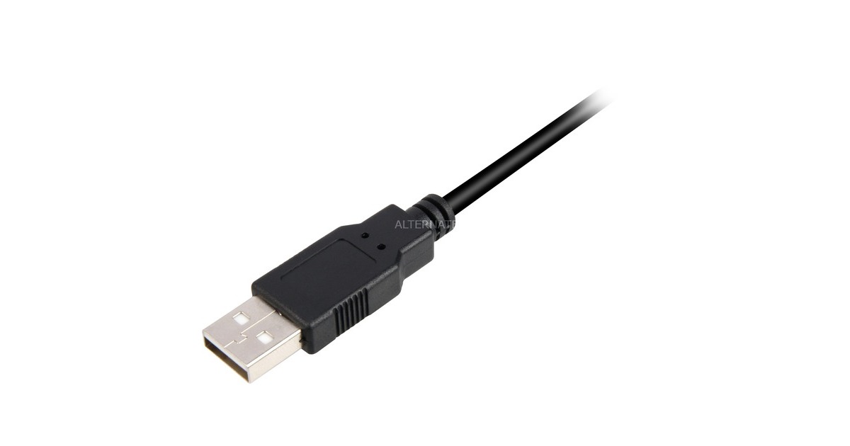 Micro-USB Stecker(schwarz, 1,0 Meter)