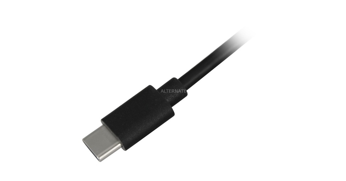 USB-C Stecker(schwarz, 1,5 Meter)