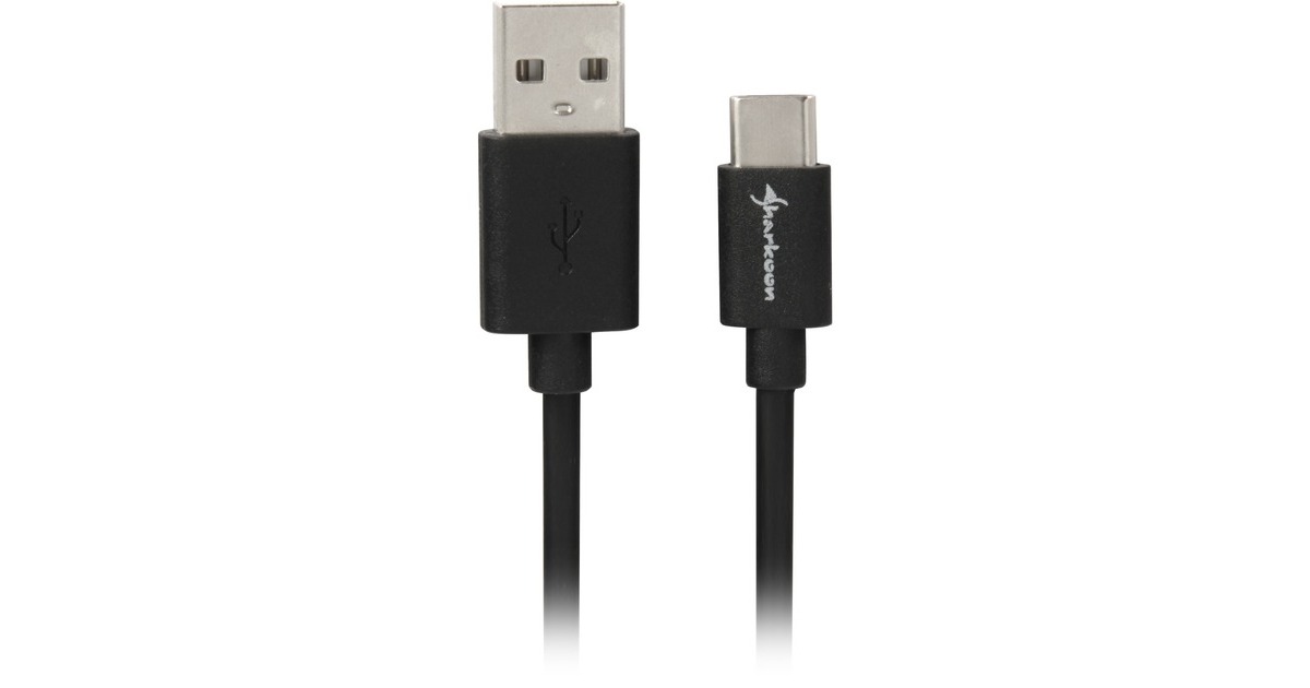 USB-C Stecker(schwarz, 1,5 Meter)