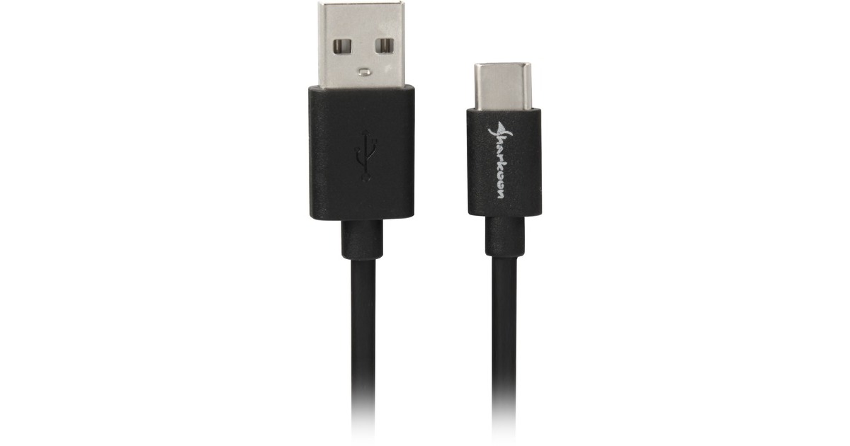 USB-C Stecker(schwarz, 2 Meter)