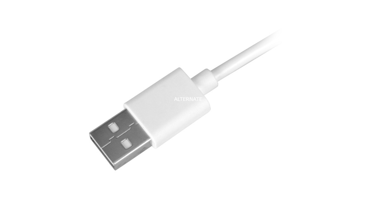 USB-C Stecker(weiß, 2 Meter)