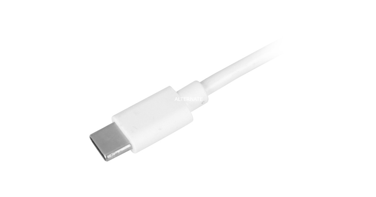 USB-C Stecker(weiß, 2 Meter)