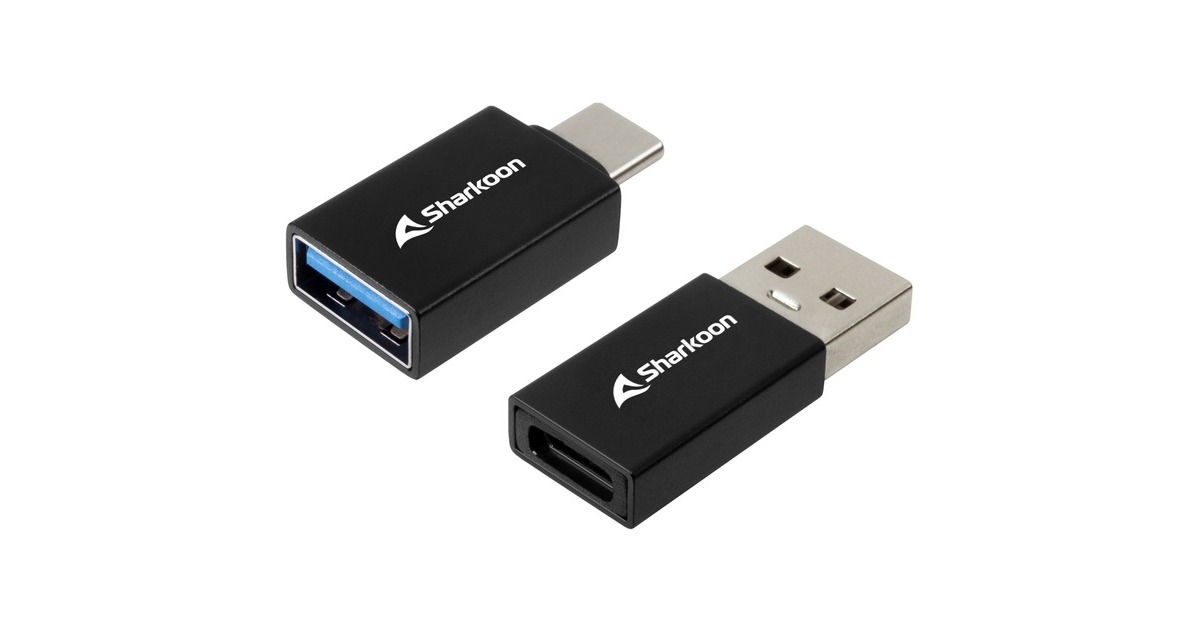 USB-A(schwarz, 2er Set)