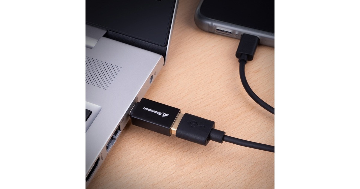 USB-A(schwarz, 2er Set)