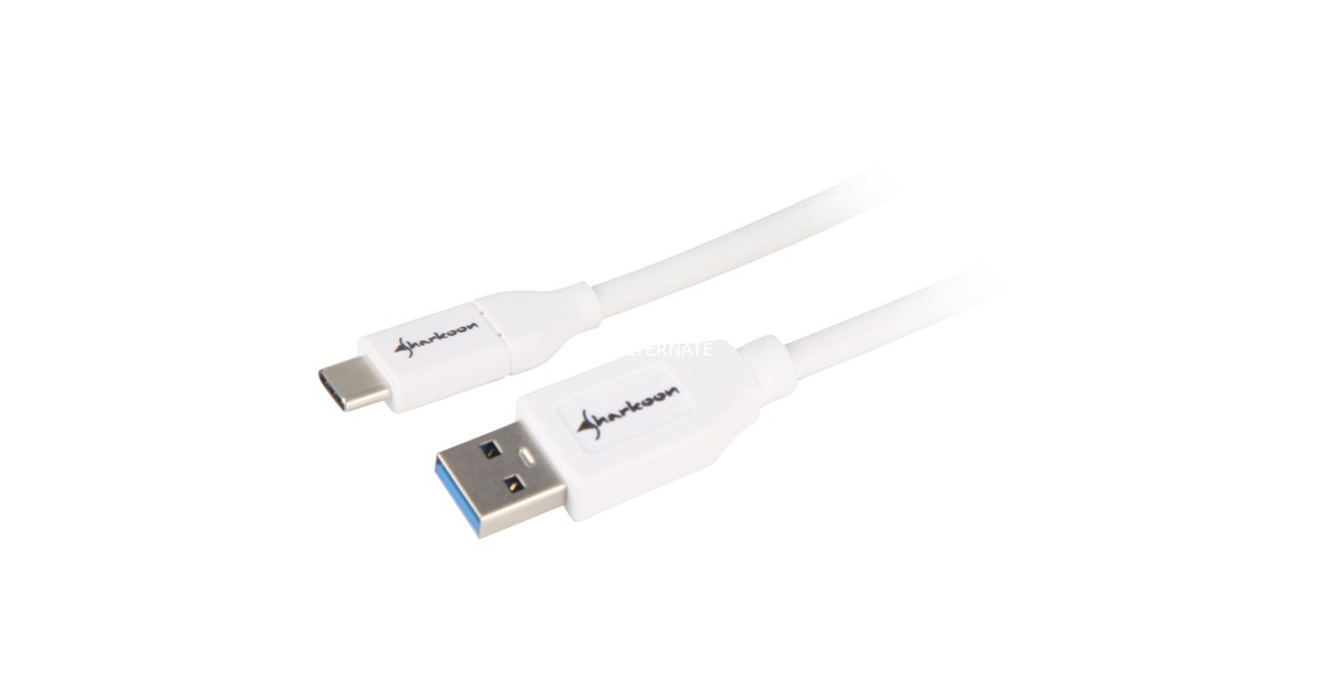 USB-C Stecker(weiß, 1 Meter)