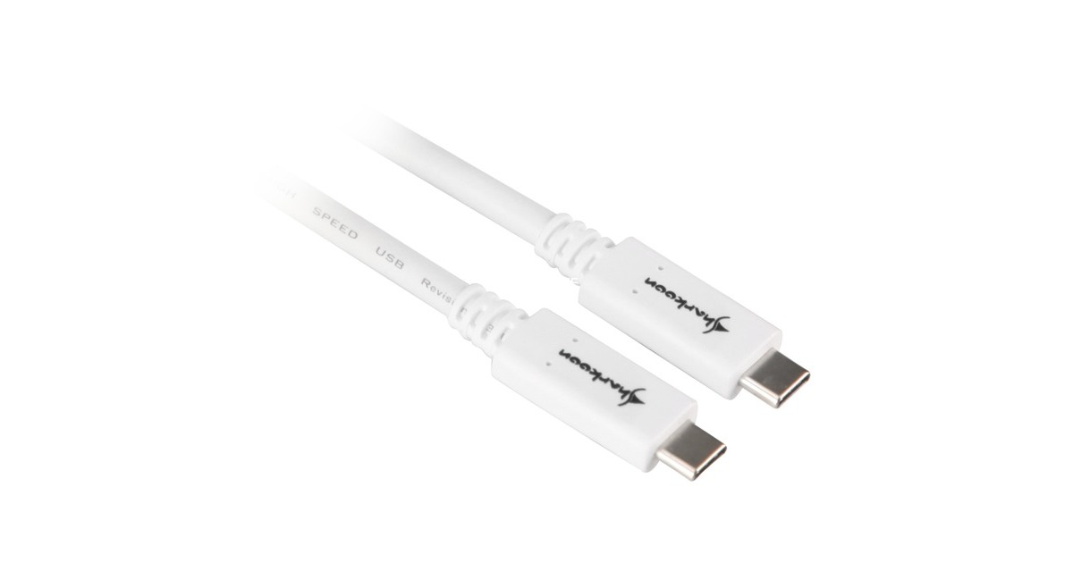 USB-C Stecker(weiß, 1 Meter)