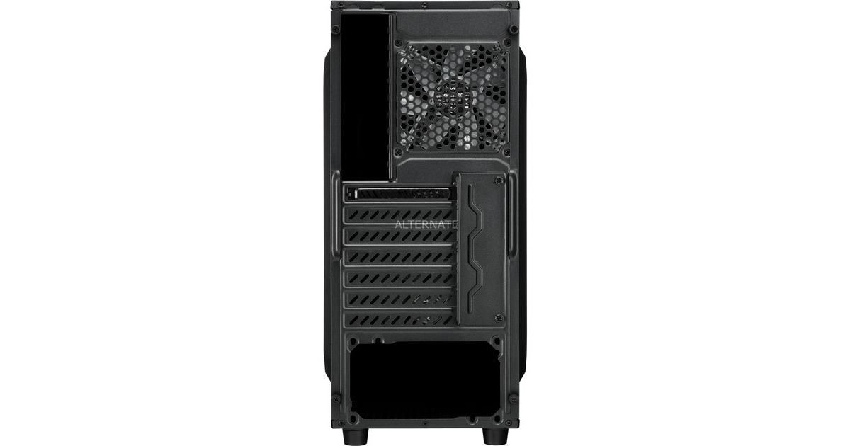 Sharkoon VG6-W RGB, Tower-Gehäuse(schwarz, Seitenteil aus Acryl)