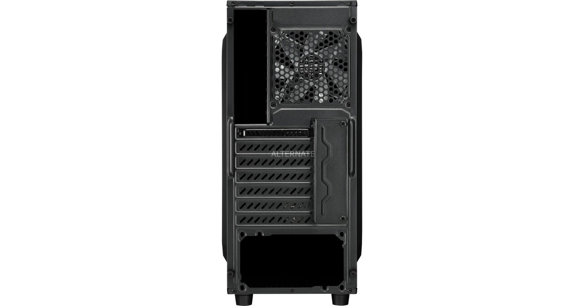 Sharkoon VG7-W RGB, Tower-Gehäuse(schwarz, Seitenteil aus Acryl)