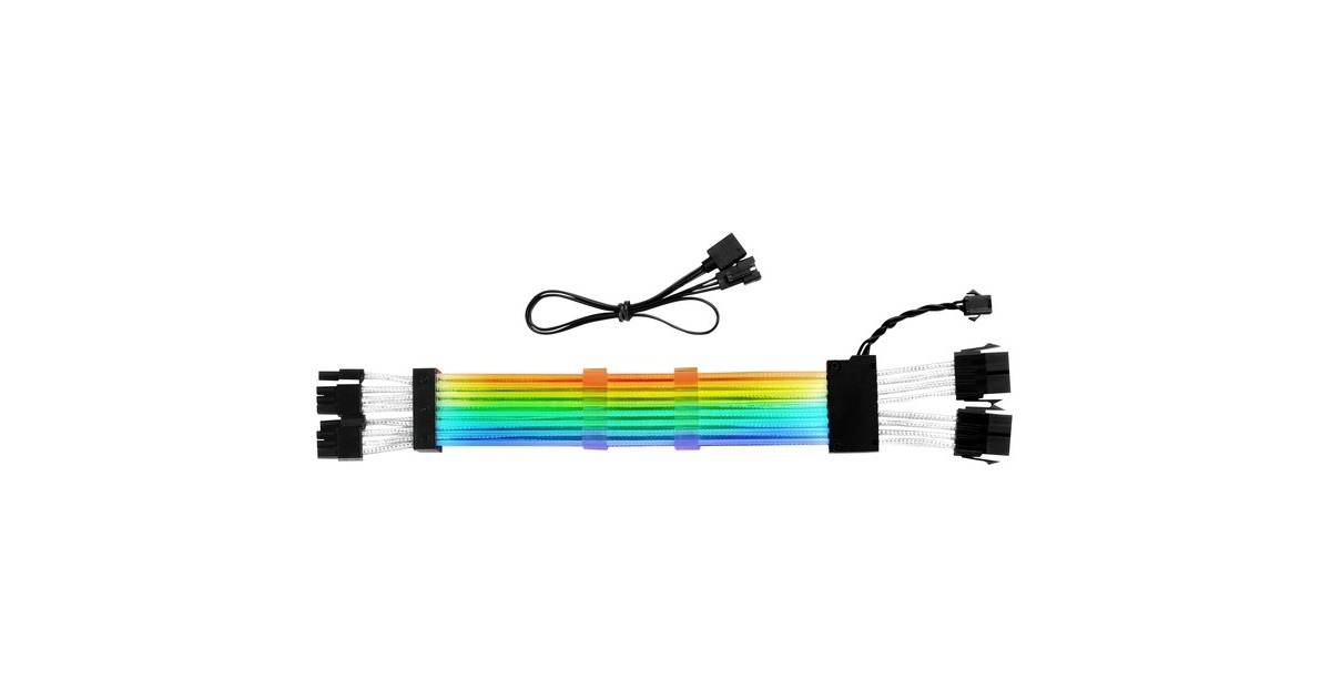 Sharkoon Verlängerungskabel SHARK XTend 16(mehrfarbig, 30cm)