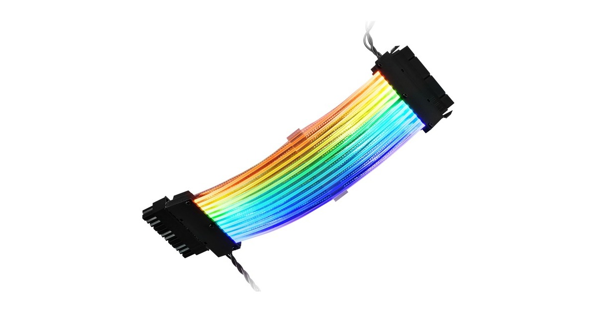 Sharkoon Verlängerungskabel SHARK XTend 24(mehrfarbig, 24,5cm)