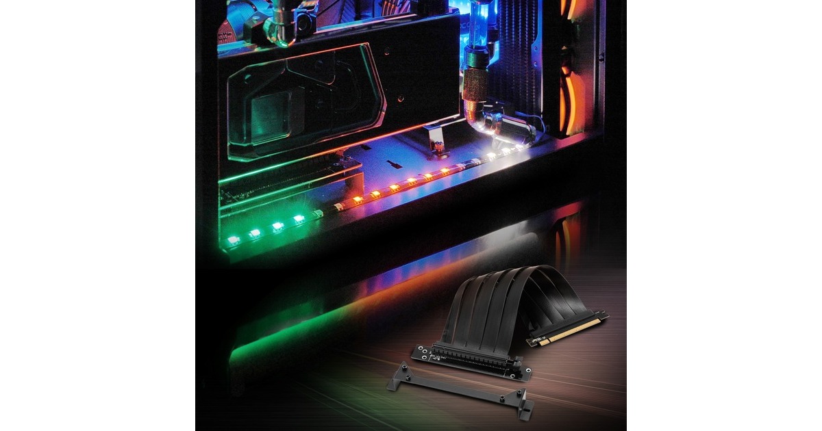 Sharkoon Vertical Graphics Card Kit 4.0, Riser Card(schwarz)