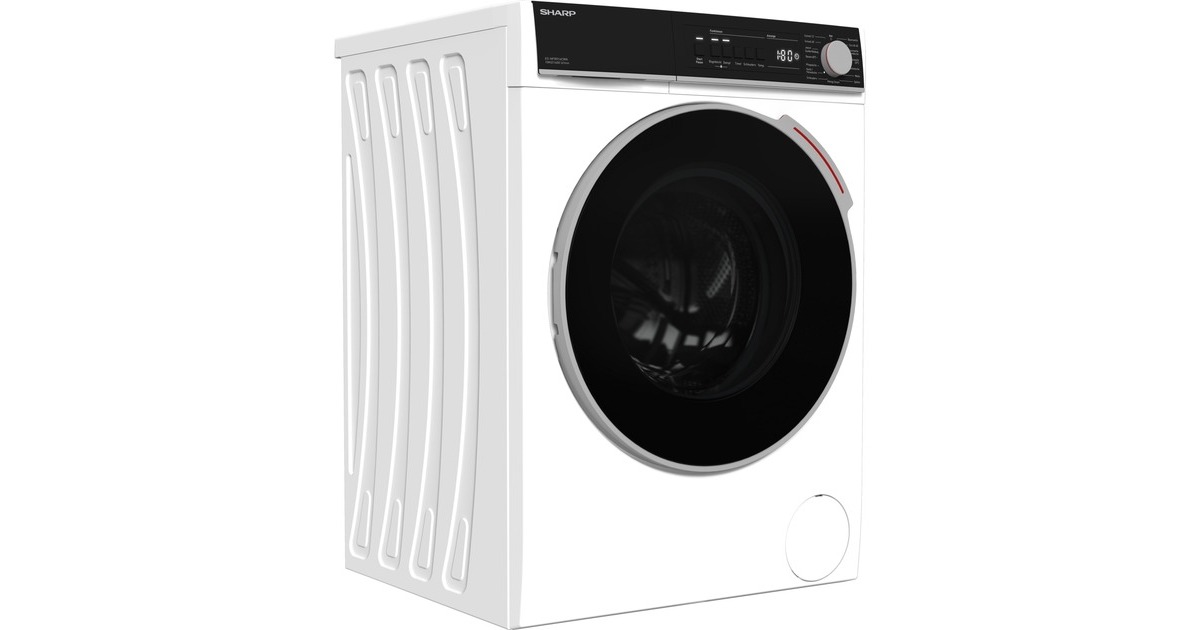 Sharp ES-NFB014CWA-DE, Waschmaschine(weiß/schwarz, Advanced Inverter Motor)