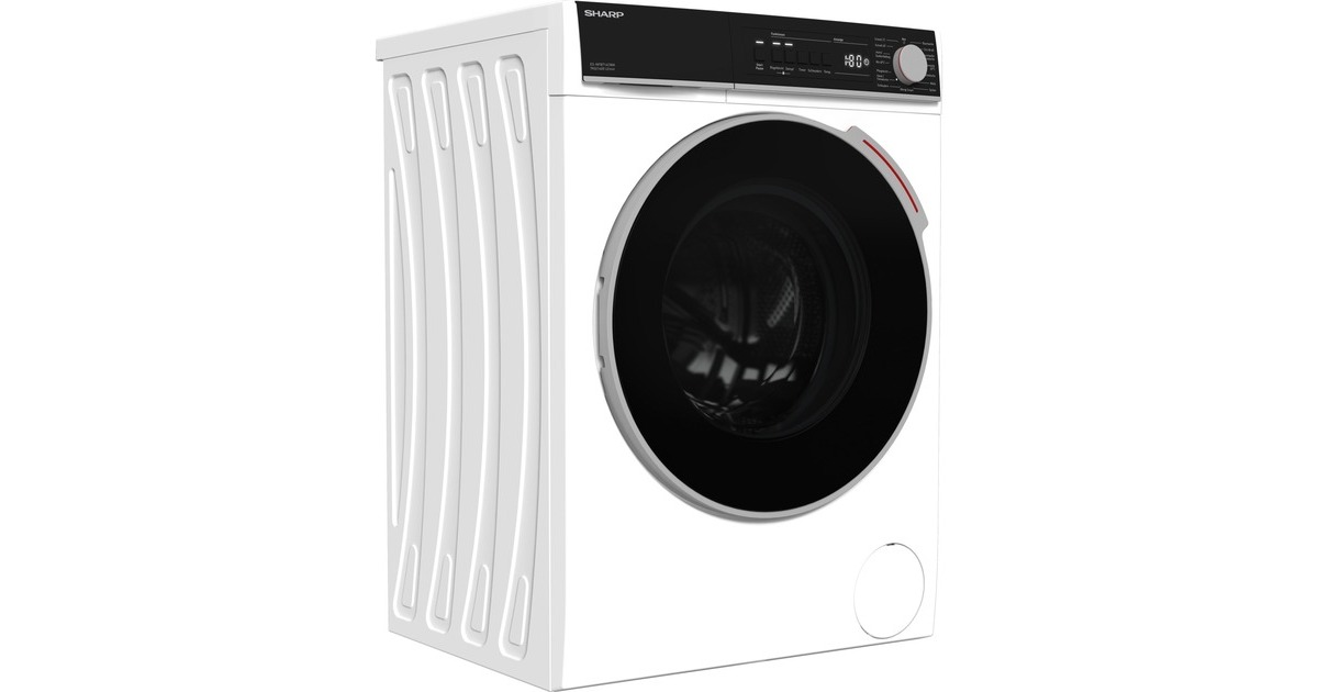Sharp ES-NFB714CWA-DE, Waschmaschine(weiß/schwarz)