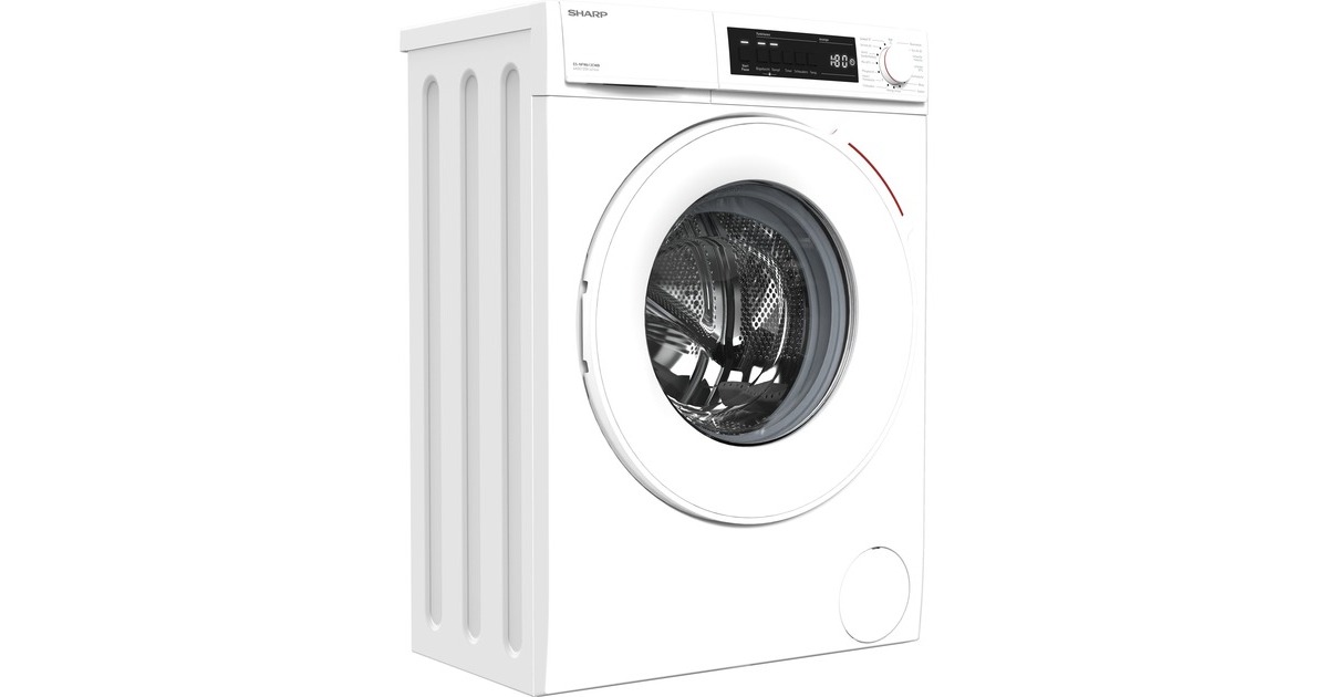 Sharp ES-NFW612CWB-DE, Waschmaschine(weiß, Advanced Inverter Motor)