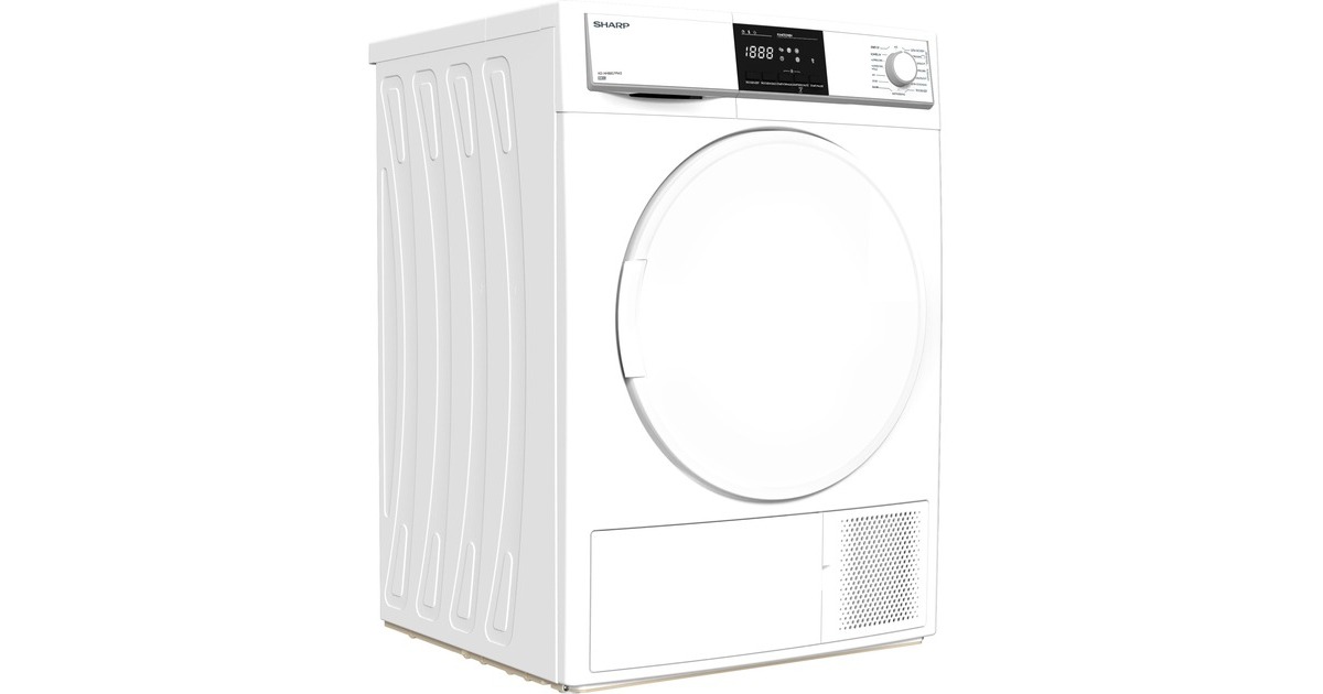 Sharp KD-HHB8S7PW2-DE, Wärmepumpen-Kondensationstrockner(weiß) Sharp KD-HHB8S7PW2-DE, Wärmepumpen-Kondensationstrockner(weiß)