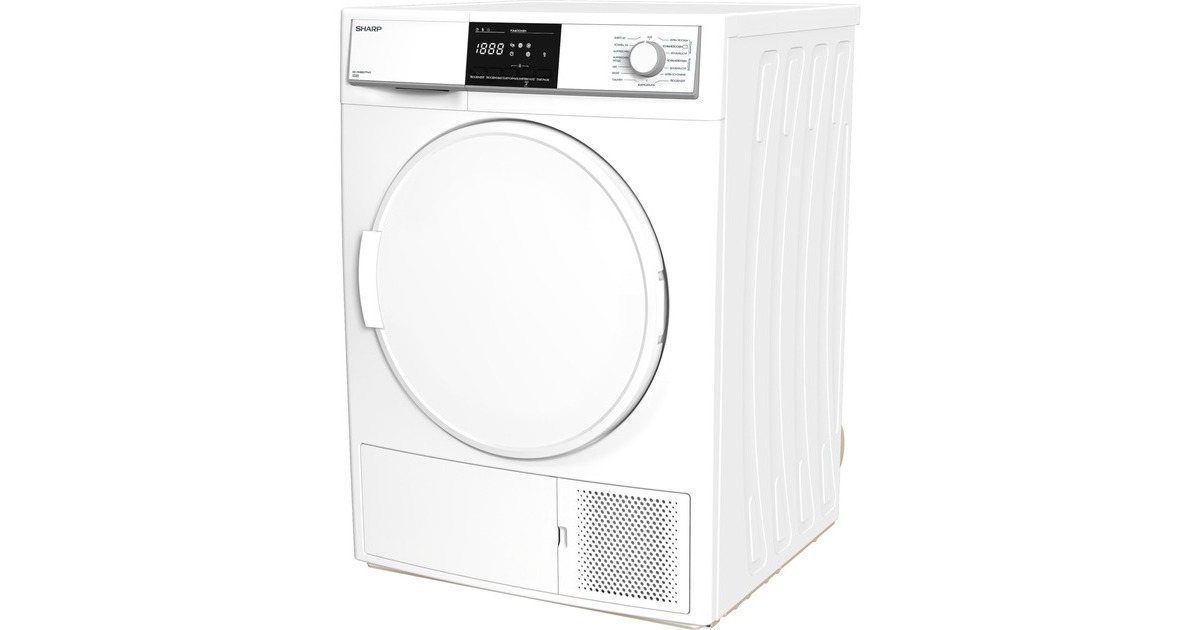 Sharp KD-HHB8S7PW2-DE, Wärmepumpen-Kondensationstrockner(weiß)