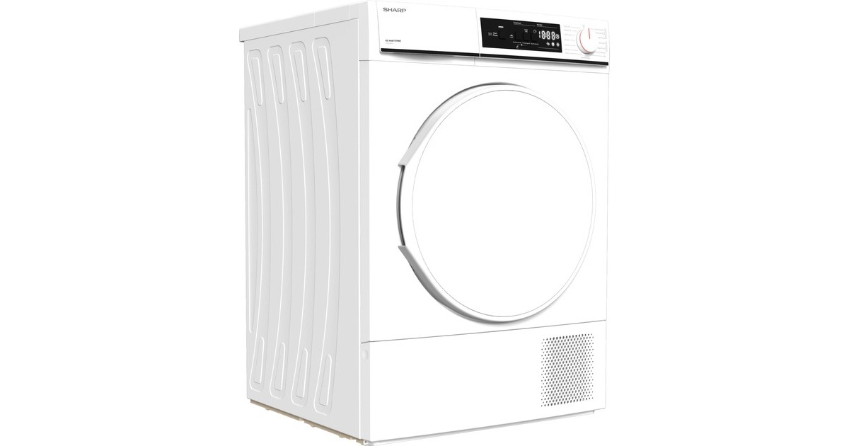 Sharp KD-NHA7S7PW2-DE, Wärmepumpen-Kondensationstrockner(weiß) Sharp KD-NHA7S7PW2-DE, Wärmepumpen-Kondensationstrockner(weiß)