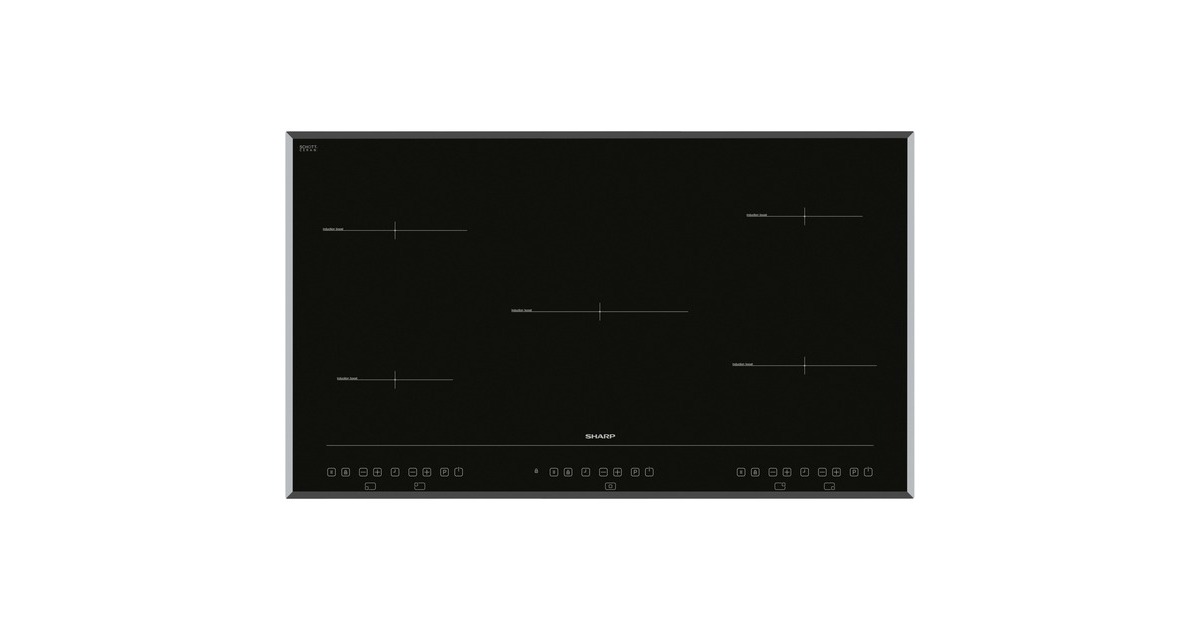 Sharp KH-9I26CT00-EU, Autarkes Kochfeld(schwarz)