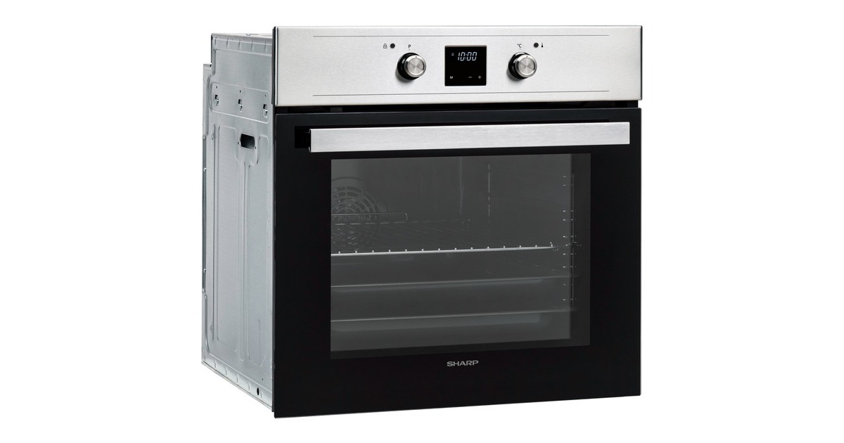 Sharp K-61DX28IM0-EU, Backofen(edelstahl)