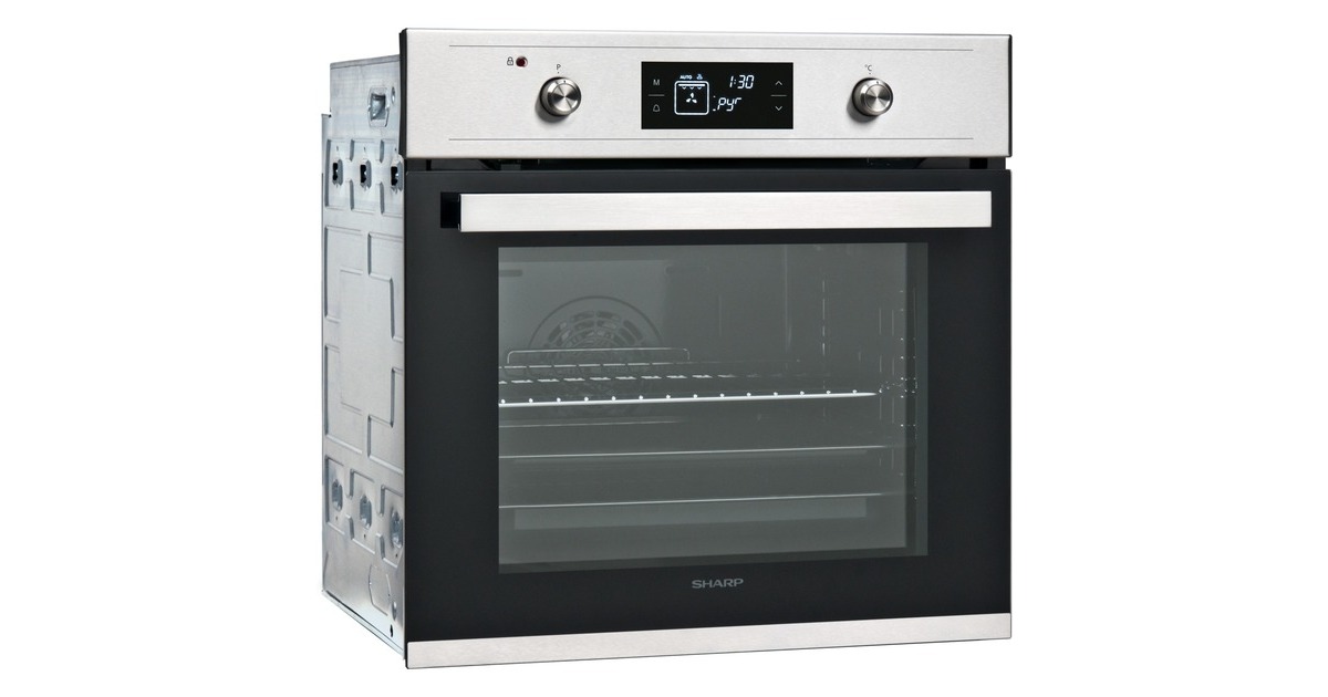 Sharp K-61V28IM1-EU, Backofen(edelstahl)