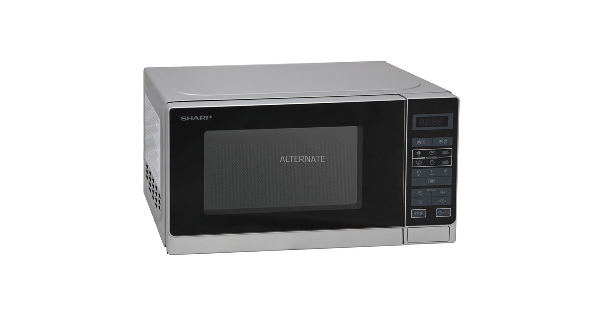 Sharp Mikrowelle R-242 IN-W(silber)