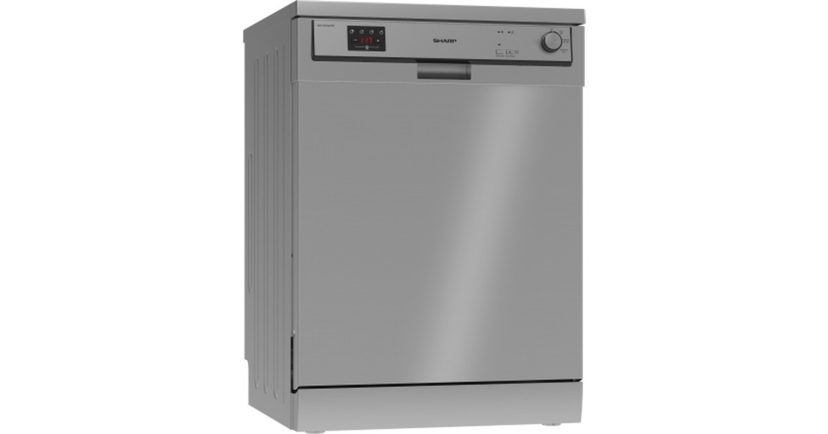 Sharp QW-HX12S47ES-DE, Spülmaschine(dunkelsilber)