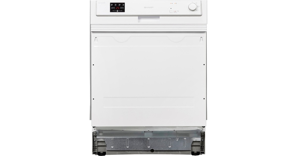 Sharp QW-HX12S47EW-DE, Spülmaschine(weiß)