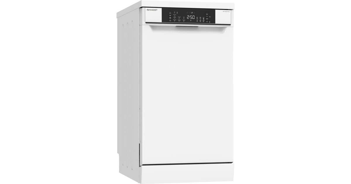 Sharp QW-NS22F47EW-DE, Spülmaschine(weiß)