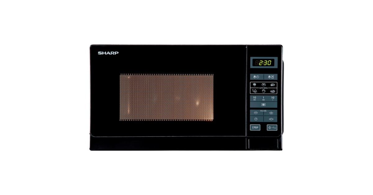 Sharp R242BKW, Mikrowelle(schwarz)